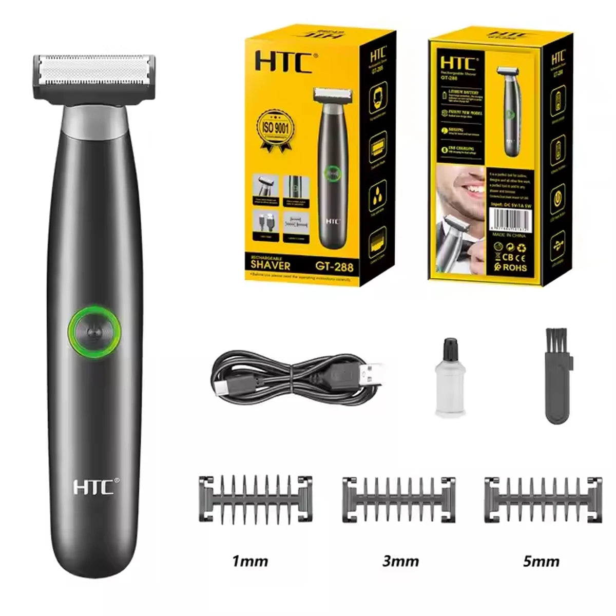 Hybrid Electric Trimmer and Shaver Trimmer For Men