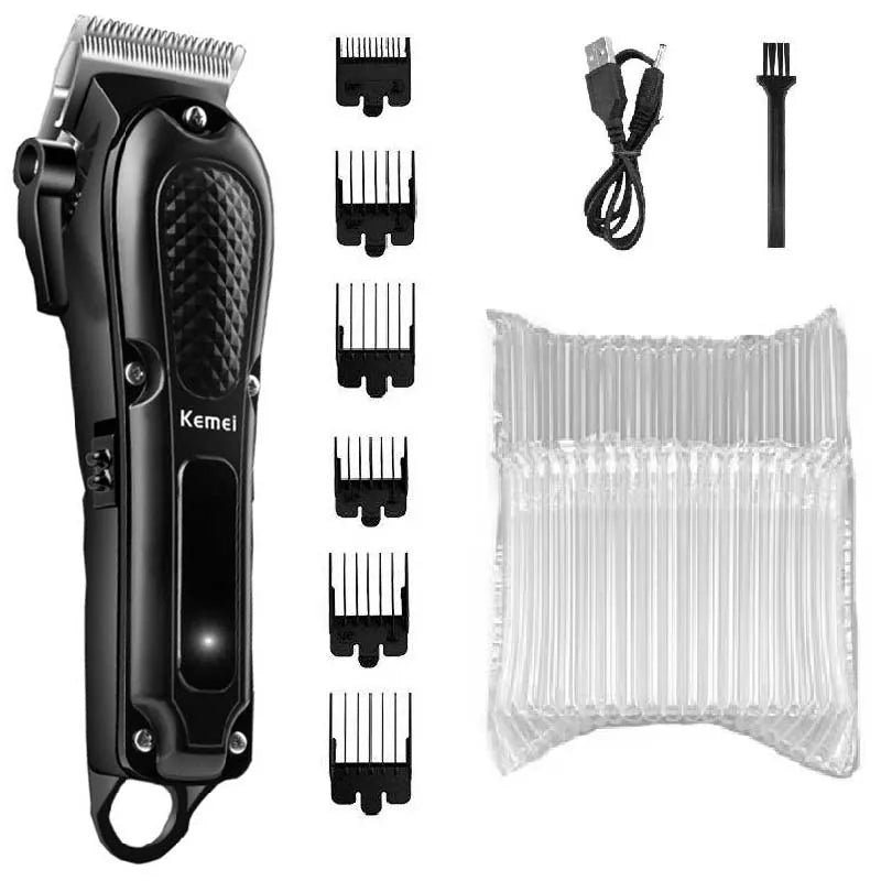 Kemei adjustable hair clipper for men professional hair trimmer