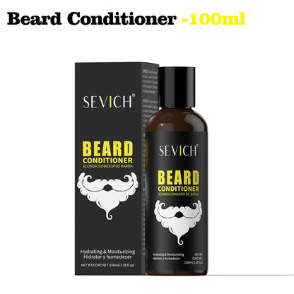 Natural Beard Growth Kit For Men Beard Thickening Care Oil