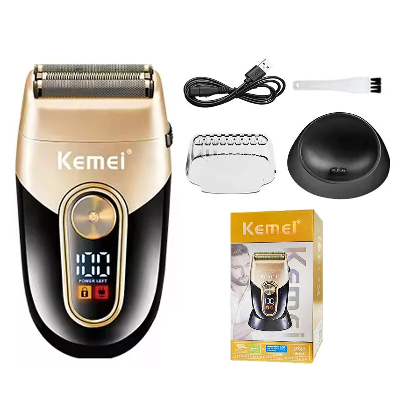 Kemei Rechargeable Electric Hair Clipper KM-90-4 KM-2293 KM-3209 Kit