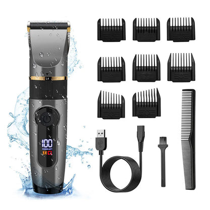 Man's Smart Washable Barber Professional USB Charging Edge