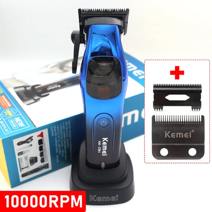 Kemei High Speed Magnetic Motor Professional Barber Hair Clippers