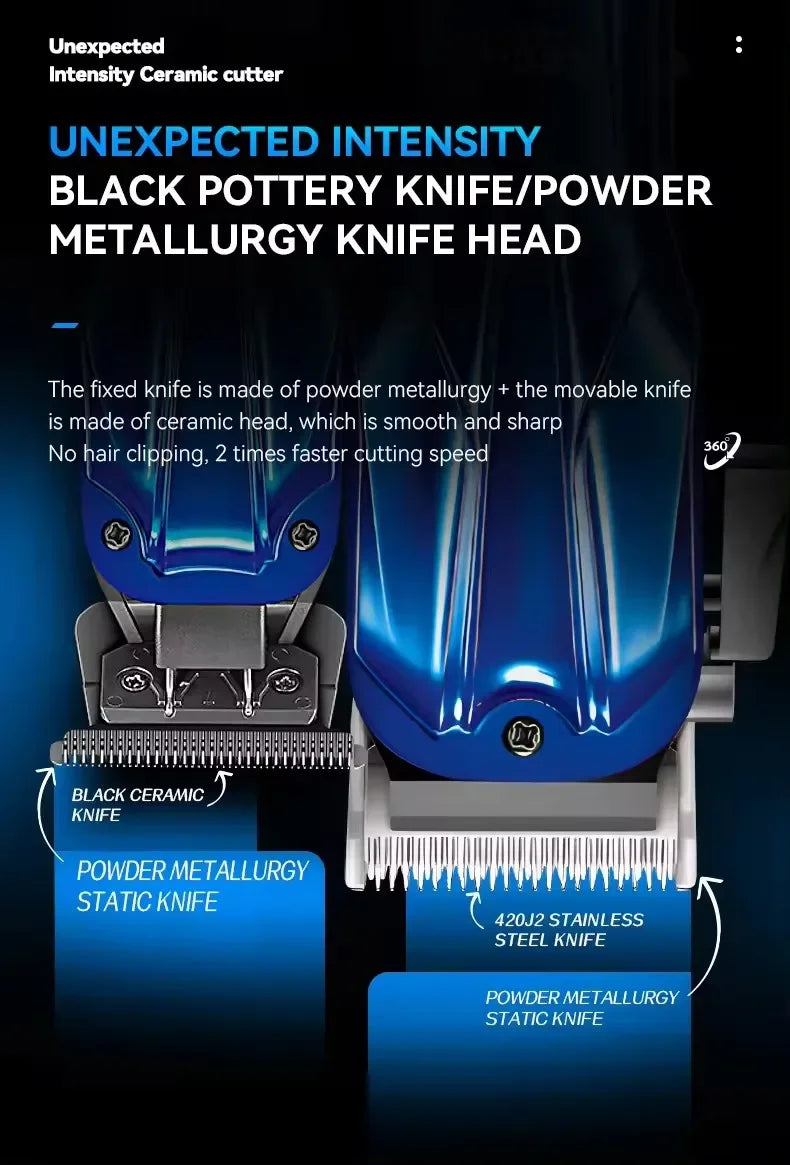 Kemei Hair Trimmer Professional Trimmer Electric Haircut Machine KM-2217