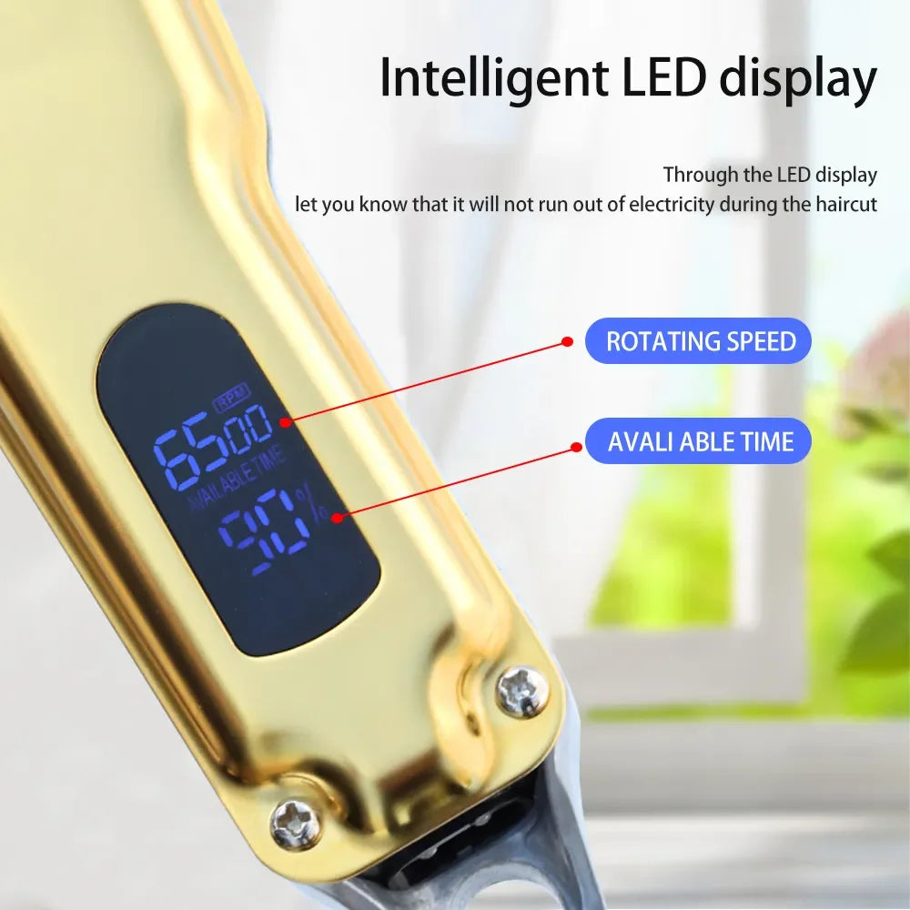 Hiena HYN-202 Professional T-Blade Hair Clippers For Men