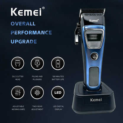 Kemei Clippers Professional Hair Clippers Haircut KM-1911