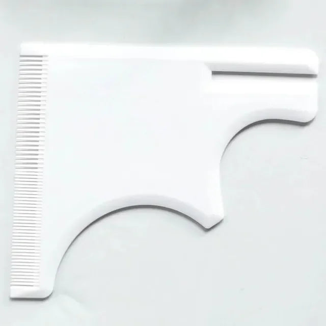 Multi-Curve Hairline Stencil for Men Beard Template
