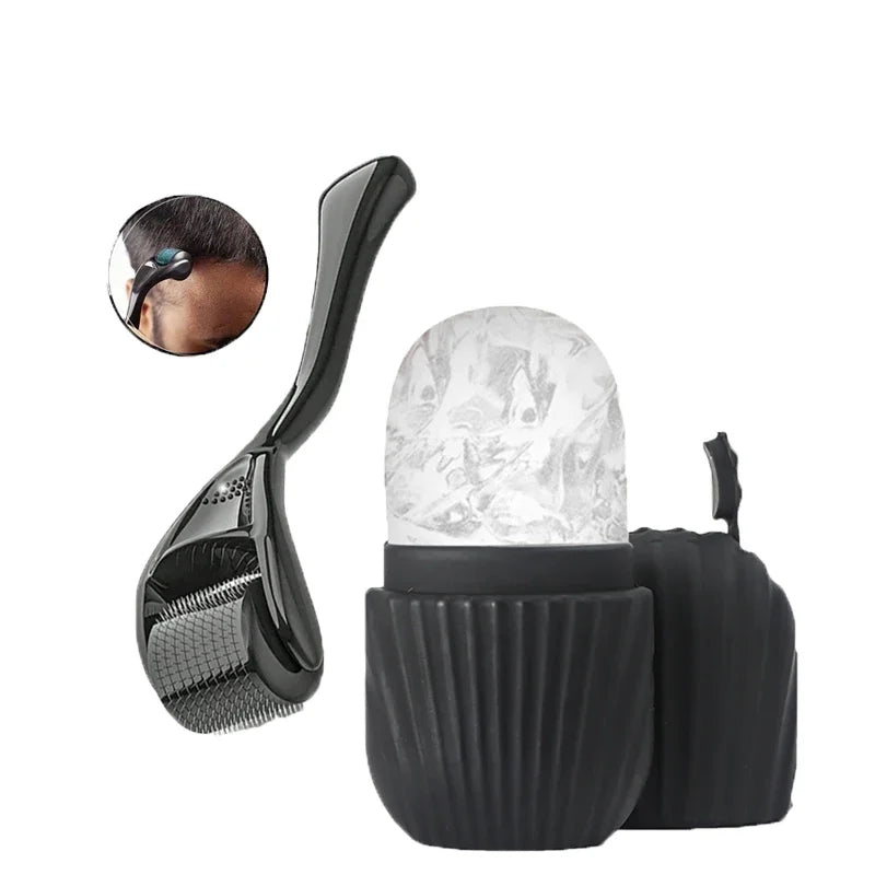 Ice Facial Roller Tool Skin Care Beauty Two-Piece Set Suitable