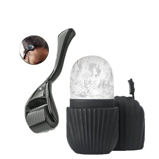 Ice Facial Roller Tool Skin Care Beauty Two-Piece Set