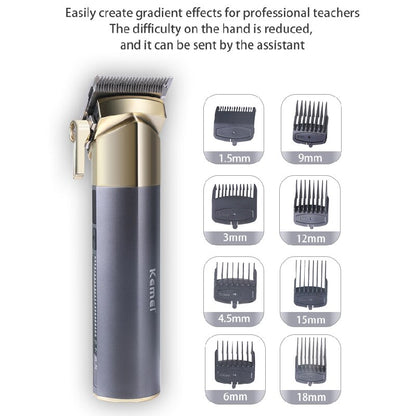 Original Kemei Rechargeable Powerful Hair Trimmer Barber Hair Clipper