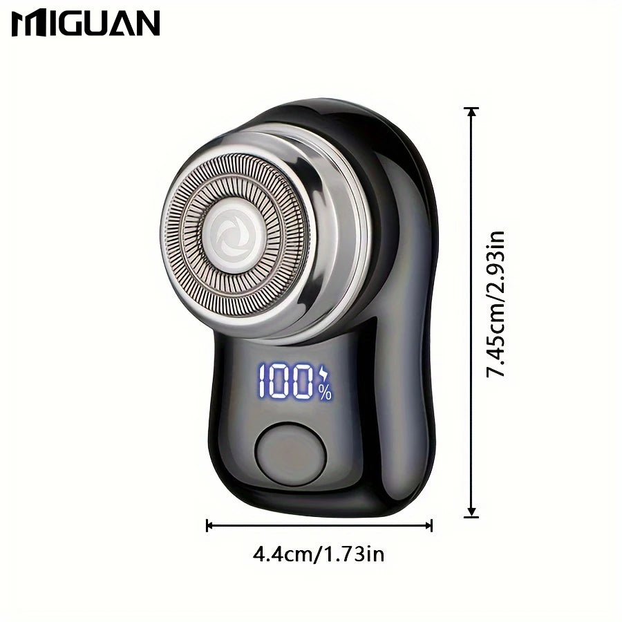 Men's electric shaver USB charging digital display function