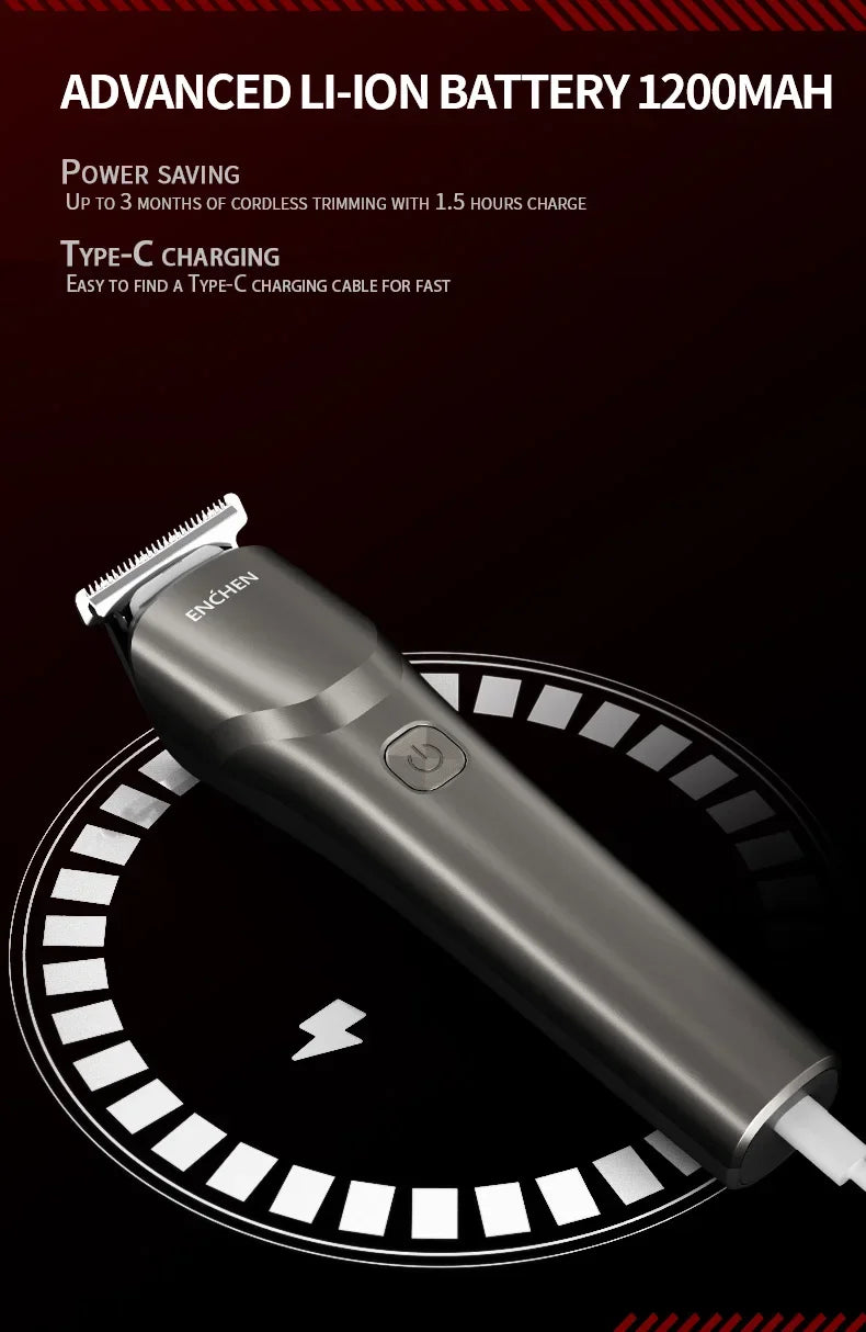 ENCHEN Hair Trimmer Professional Hair Clipper Hair Cutting Machine