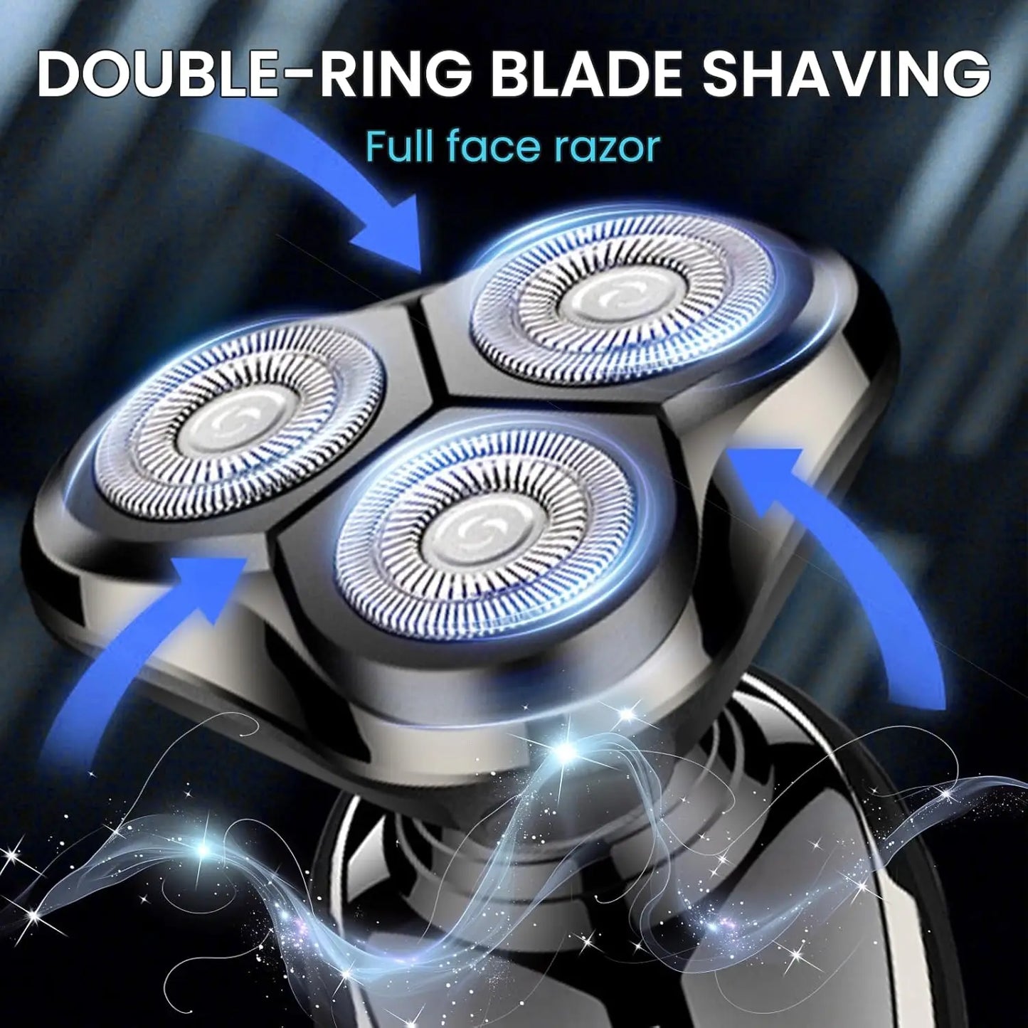 Rechargeable Electric Shaver for Men All in One Trimmer Set