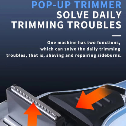 Kemei 5-Blades Beard Electric Shaver Face Wet Dry