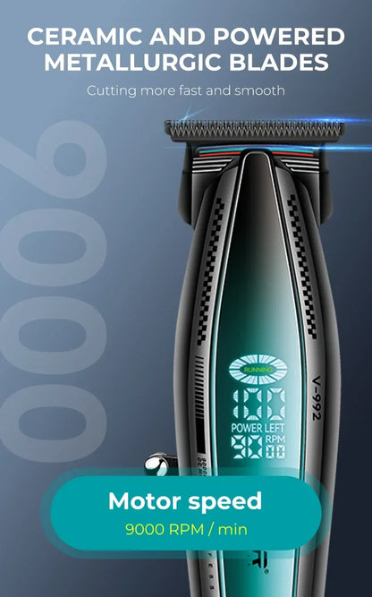 VGR Hair Clipper Professional Hair Cut Machine Electric Clipper