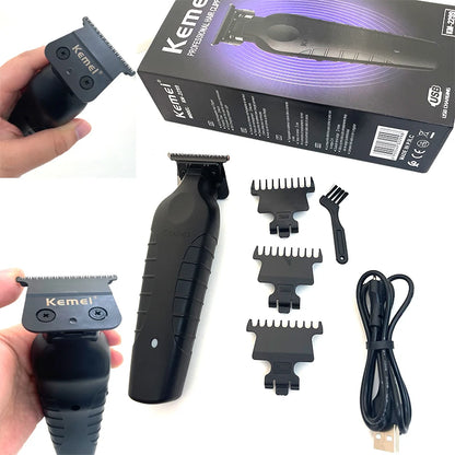 Kemei 2299 Barber Cordless Hair Trimmer Clipper