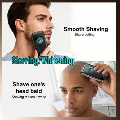 Hatteker Rechargeable Electric Head Shaver Razor