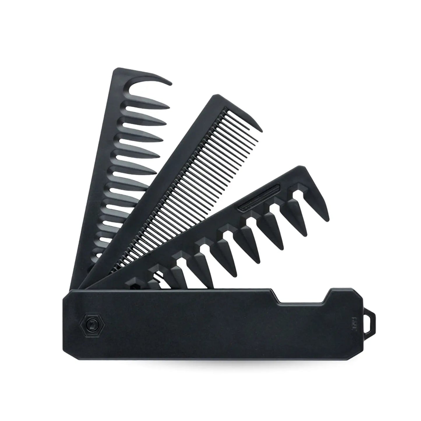 Multifunctional Folding Hair Comb Wide Tooth Oil Head Styling Beard
