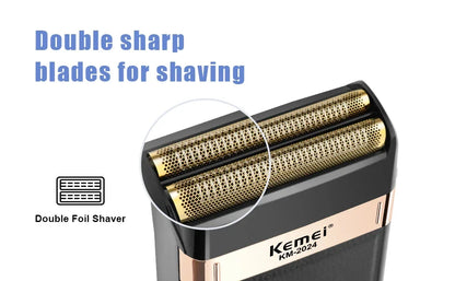 KEMEI Professional Electric Shaver for Men Electric Razors
