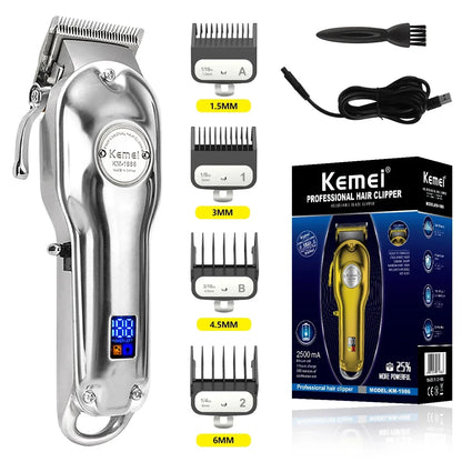 Kemei KM-1986 Or Blade Hair Trimmer For Men Trimmer