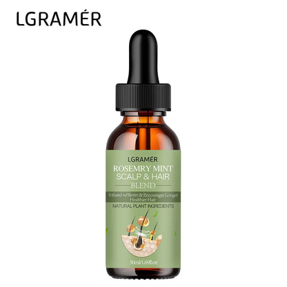 Hair Growth Essential Oil Rosemary Mint Hair Strengthening Oil