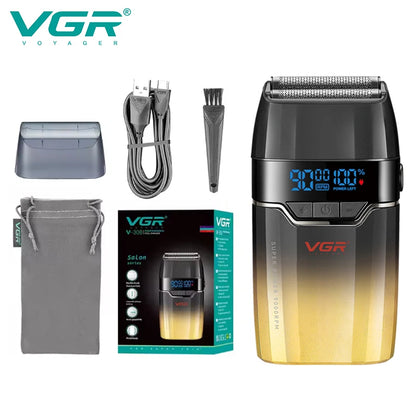 VGR New Shaver Gradient Color Body High end Hair Trimmer V-308