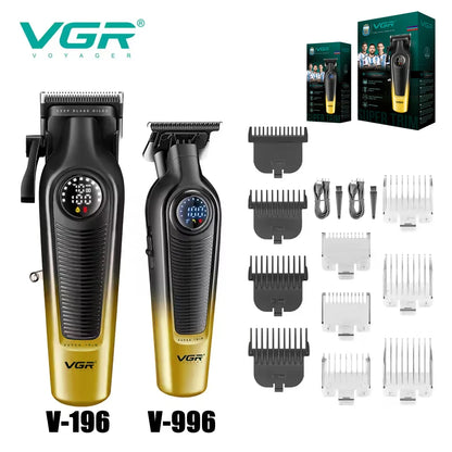 VGR V-996 Cordless Trimmer Electric Hair Clipper Haircut Barber