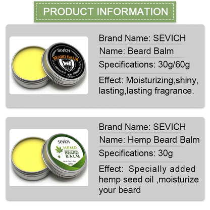 Sevich Men's Beard Growth Oil Care Products Beard Dyeing Cream Kit