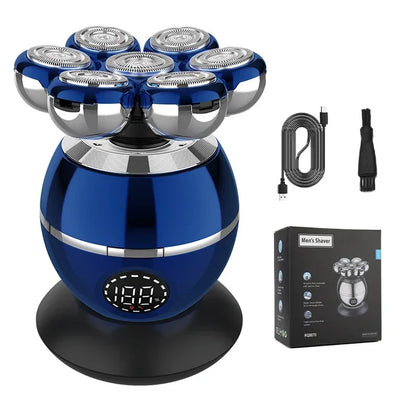 Electric Shaver 7D Floating Cutter Head Base Charging