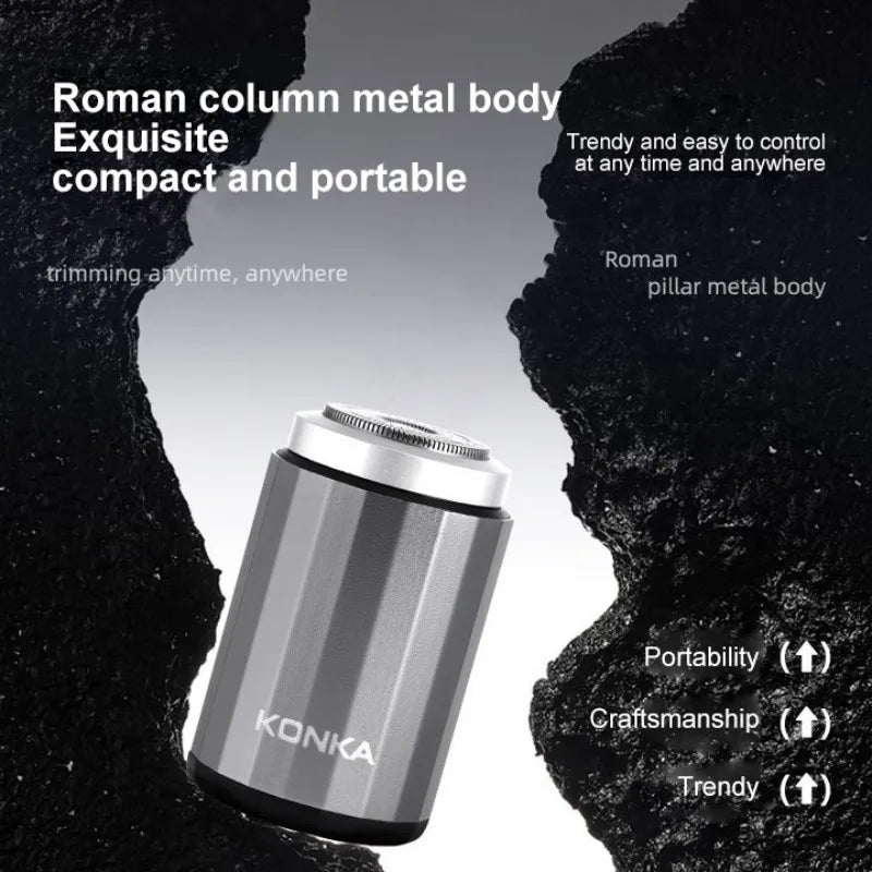 NEW Type-c Rechargable Mini Portable Waterproof Electric Shaver