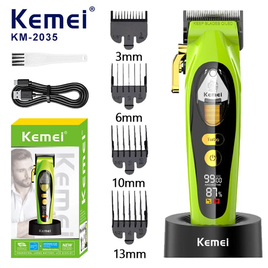 Kemei 2035 Hair Clipper Barber Professional Beard Hair Trimmer