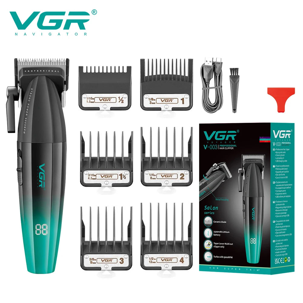 VGR Hair Clipper Professional Hair Trimmer Electric Clippers