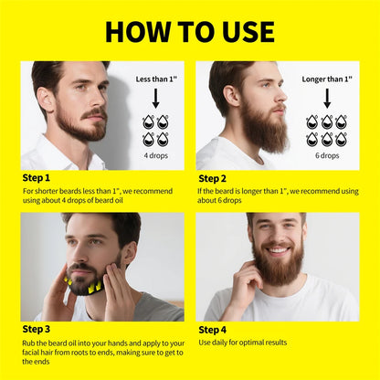 Beard Care Oil Natural Beard Conditioning Oil Soften