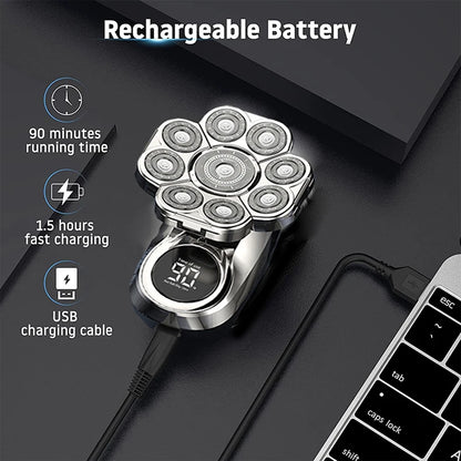 YUNCHi 6 in 1 Grooming Kit Electric Shaver Men's Beard