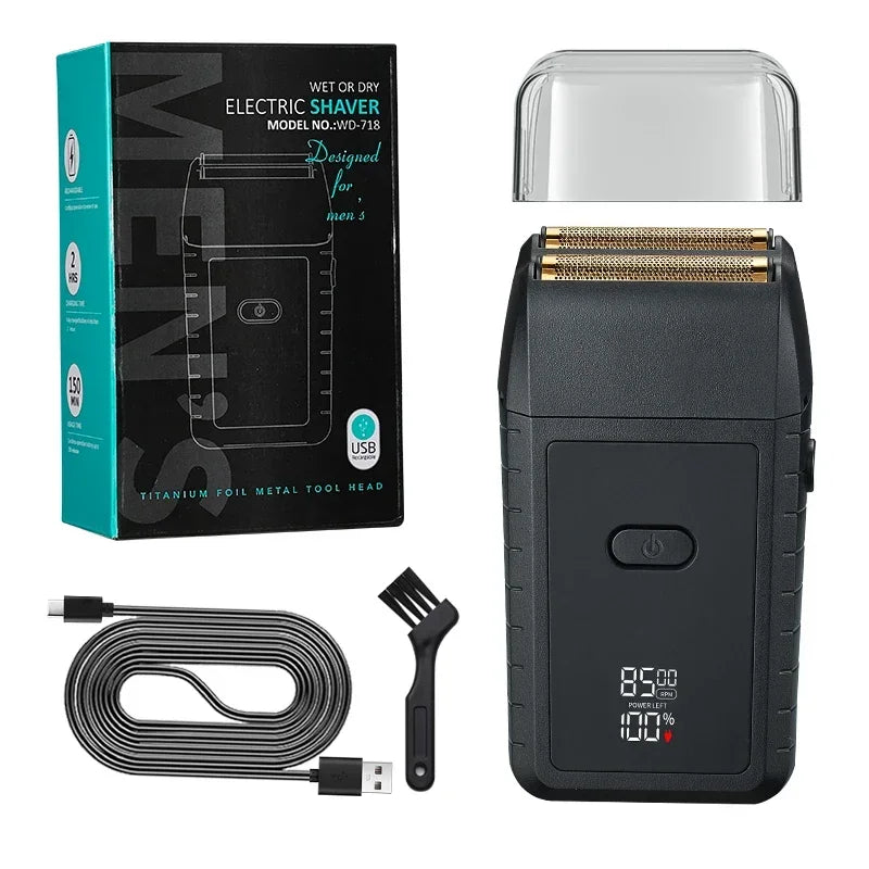 New Electric Razor Electric Shaver RESUXI WD-718 Shaving Machine