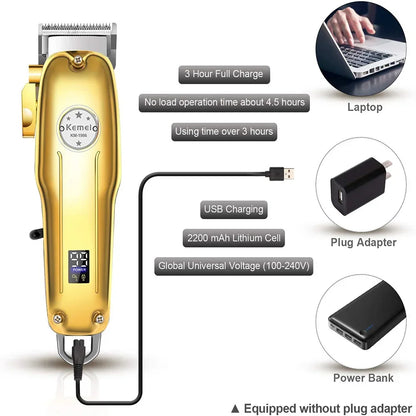 Kemei 1986 Hair Clipper Professional Barber Trimmer for Men