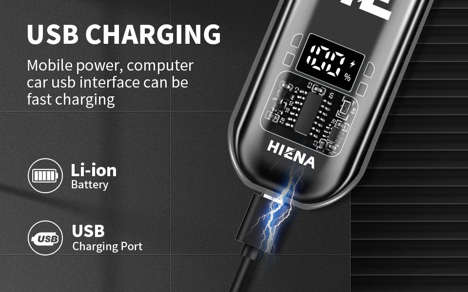 hiena Finish Machine Electric Professional Electric Hair Clippers