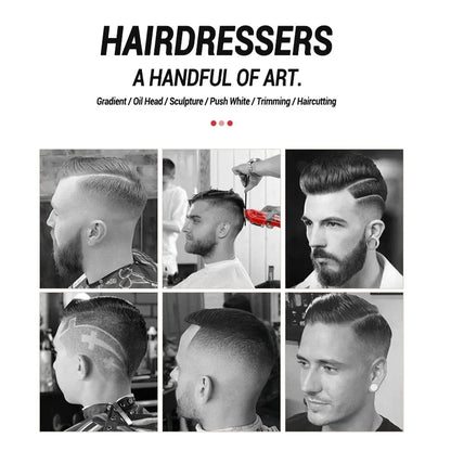 Professional Hair Clippers Rechargeable Hair Clipper Transparent