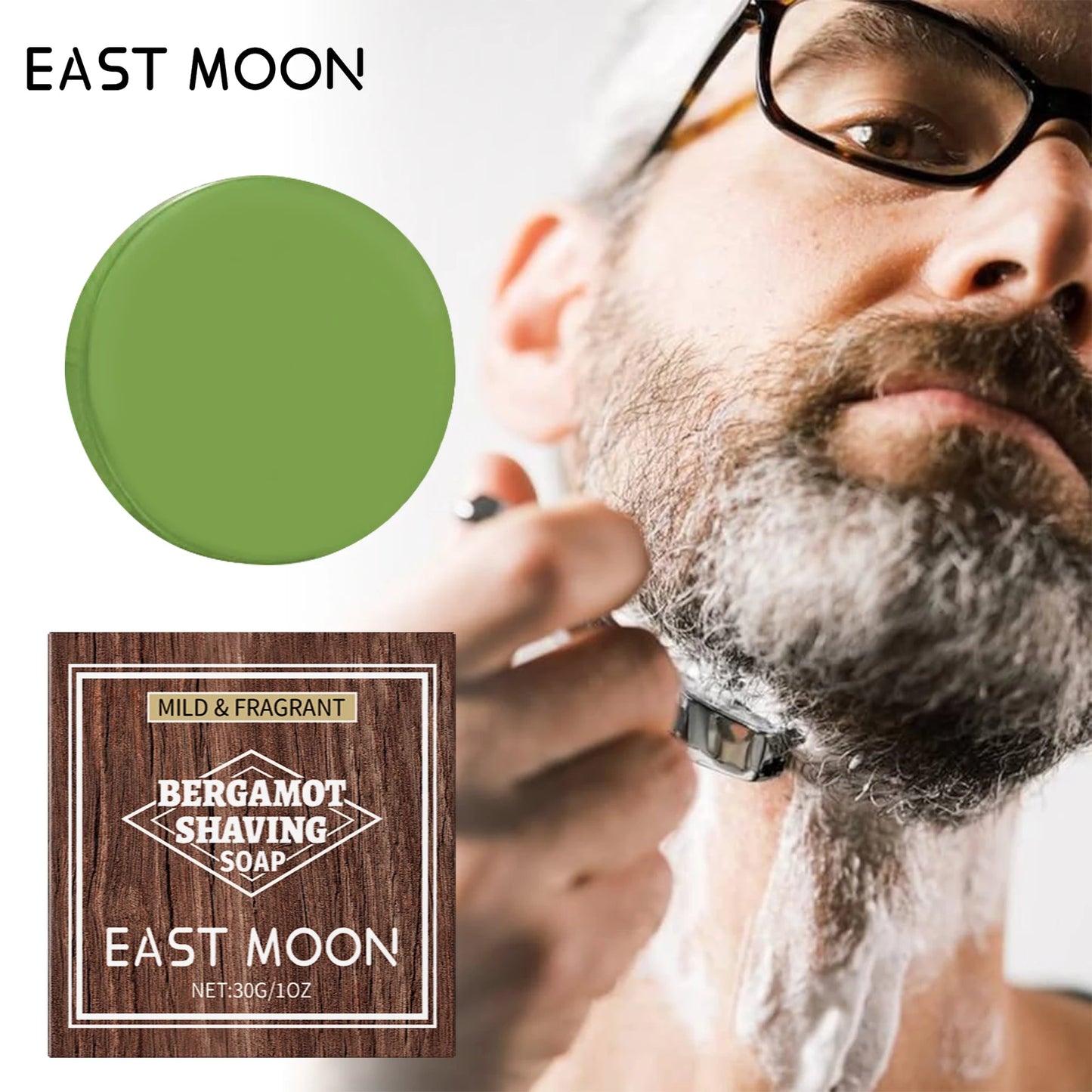 Men Shaving Soap Rich Foam Smooth Glide Soothe