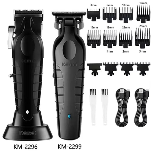Kemei Hair Clipper Kit Men's Electric Hair Trimmer Clipper
