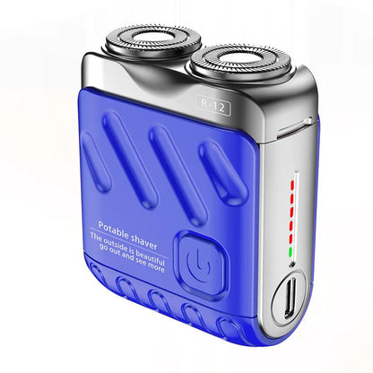Rotary Double Ring Electric Shaver Razor Shaver