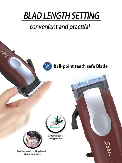 Magicful Professional Hair Clipper Beard Shaver Hair Cutting Machine