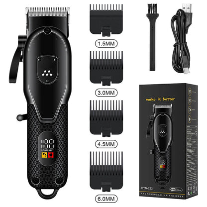 Professional Men Electric Hair Clipper Barber Finish Cutting Machine