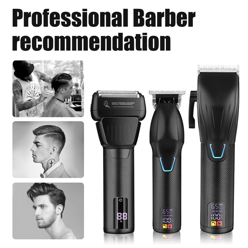 Resuxi 362 Kit Waterproof New Hair Clipper Shaver Set