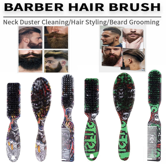 Professional Barber Hair Cleaning Brush Hairdressing