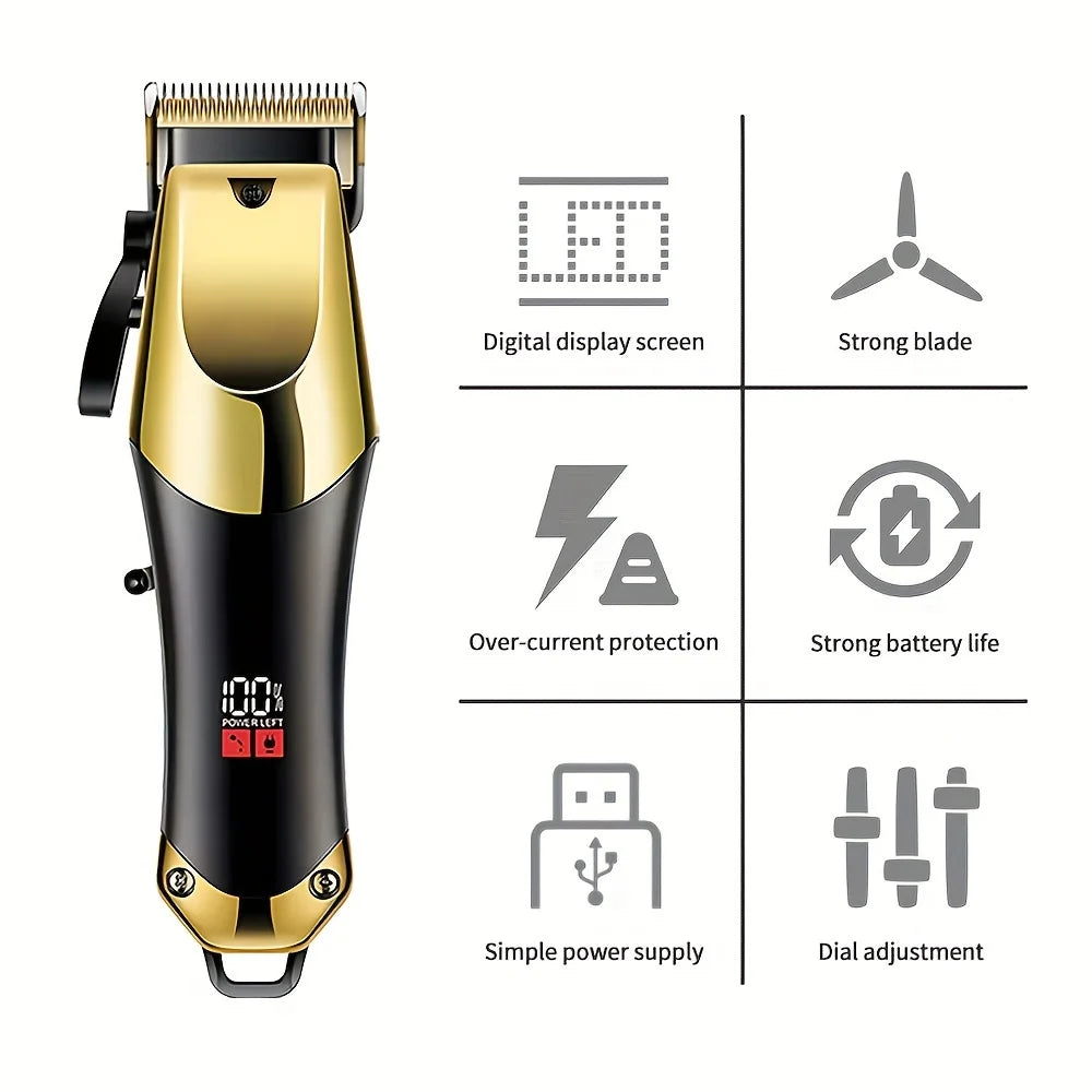 Men's Professional Hair Clipper, Hair Cutting Machine