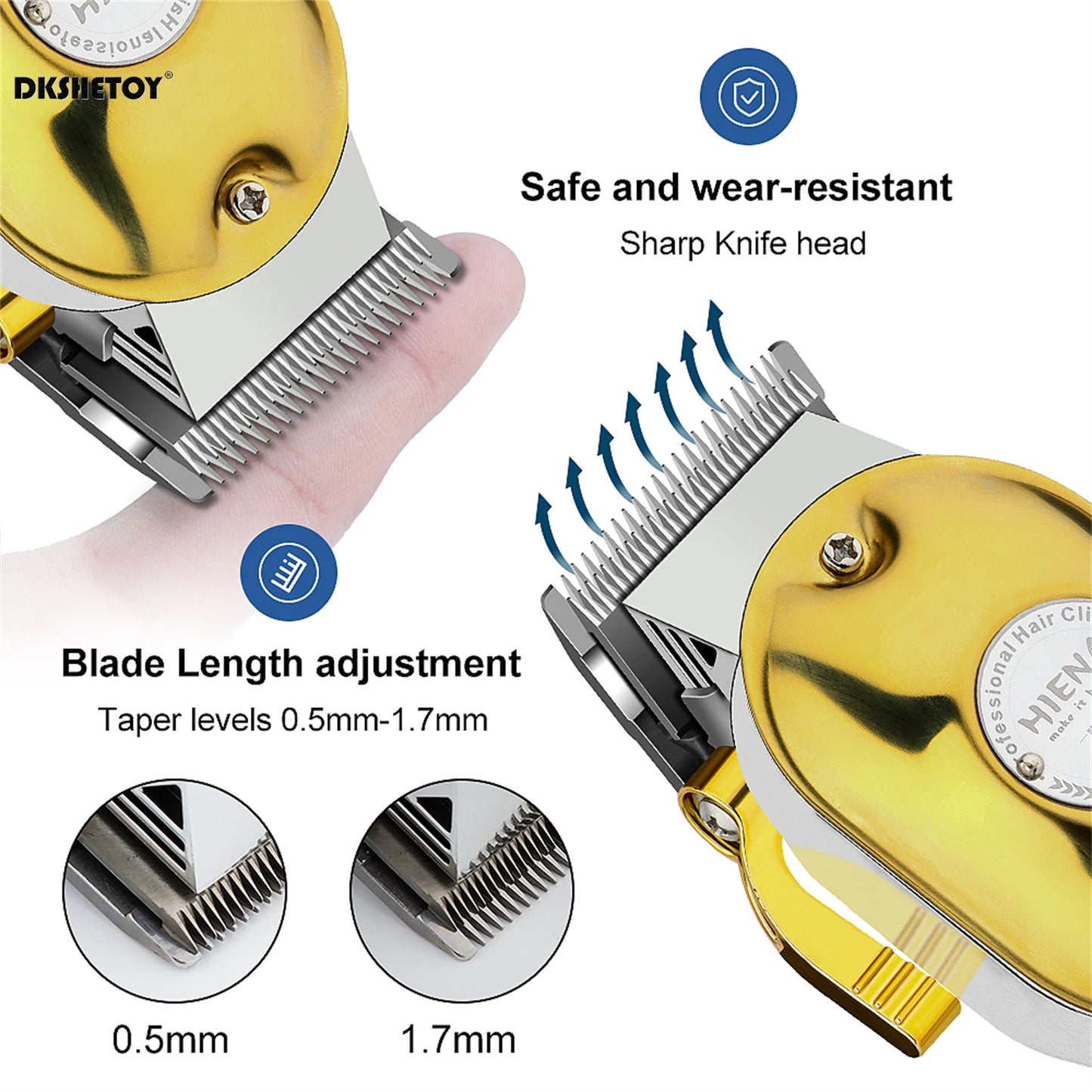 HIENA HYN-201 Electric Hair Trimmers Barber hair clipper
