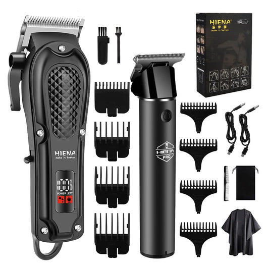 hiena Hair Clipper Barber Professional Cordless Trimmer HYN-212