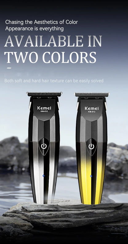 KM-512 Hair Clipper Electric Thruster USB Charging High Speed
