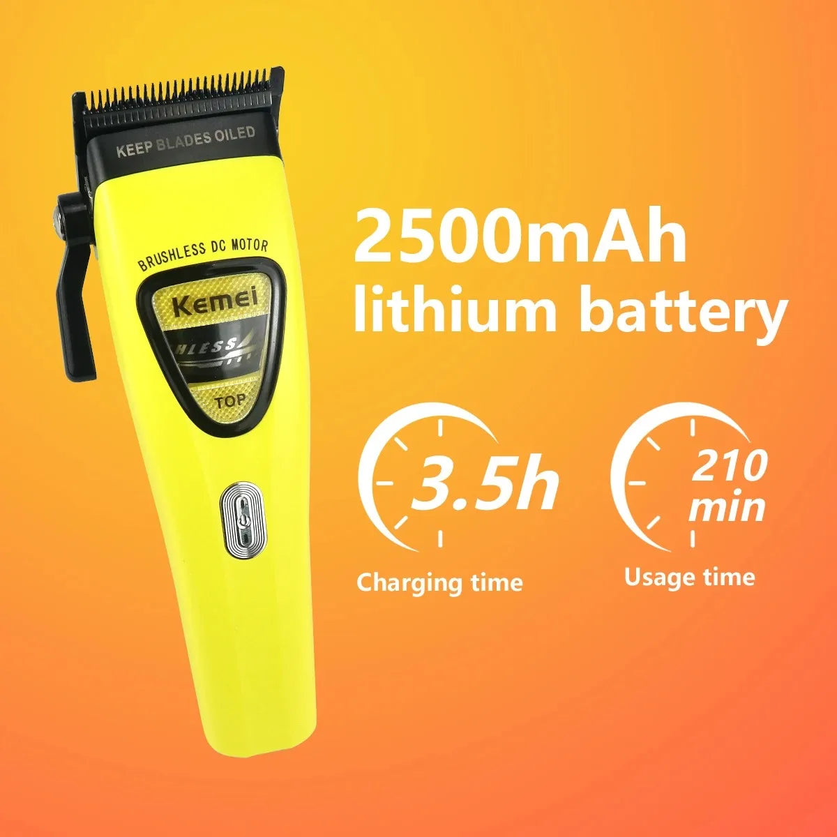 Kemei Hair Trimmers Professional for Men KM-1566