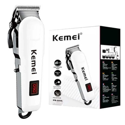 Kemei professional hair clipper adjustable hair trimmer
